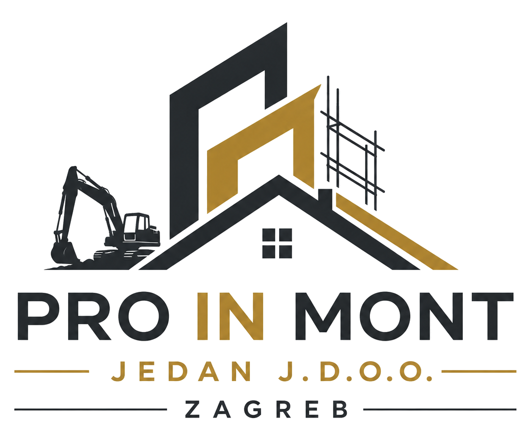 Pro in mont jedan j.d.o.o. – građevinski radovi Zagreb